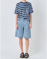 Grey Lab - Sequin Stripe Top - Lyst