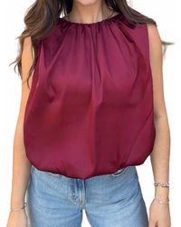 Wishlist - Bubble Hem Top - Lyst