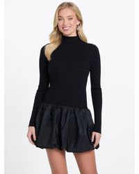 Guess - Adele Bubble Sweater Dress - Lyst