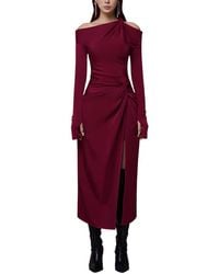 Silvia Rufino - Midi Dress - Lyst
