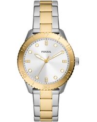 Fossil - Dayle Three-hand, Stainless Steel Watch - Lyst