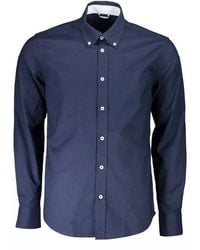 North Sails - Blue Cotton Shirt - Lyst