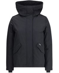 Woolrich - Military Jacket High Collar Jacket - Lyst