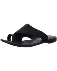 Free People - Saint Antoni Leather Slip On Slide Sandals - Lyst