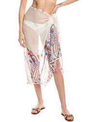 Echo - Paisley Pareo Wrap - Lyst