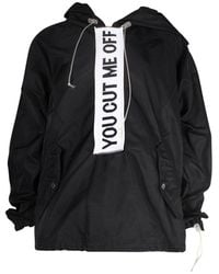 Off-White c/o Virgil Abloh - Anorak 'You Cut Me Off' Hooded Jacket - Lyst