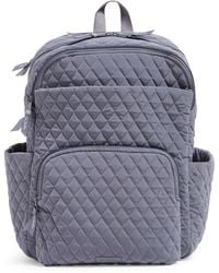 Vera Bradley - Microfiber Essential Large Backpack - Lyst