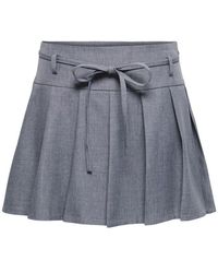ONLY - Recycled Polyester Mini Skirt - Lyst