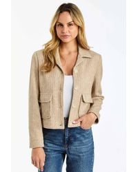 Drew - Myles Tonal Herringbone Jacket - Lyst