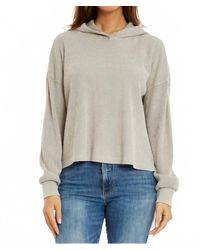 Mod-o-doc - Long Sleeve Cropped Hoodie - Lyst