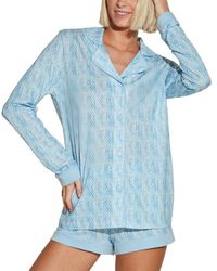 Cosabella - 2pc Bella Printed Top & Boxer Set - Lyst