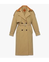 MCM - Trench Coat - Lyst