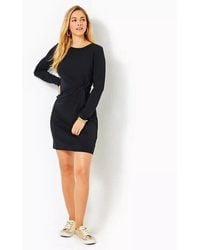 Lilly Pulitzer - Lynn Wrap Dress Knit Long Sleeve Twist Ups536 - Lyst