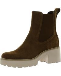 Dolce Vita - Hawk H2o Suede Lugged Sole Mid-calf Boots - Lyst