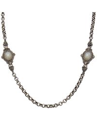 Konstantino - Astritis Silver Pearl Necklace - Lyst