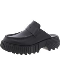 Sorel - Ona Ave Open Back Leather Loafers - Lyst