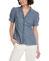 Cece - Buttoned Top - Lyst