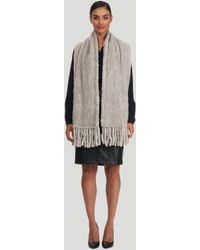 Gorski - Mink Stole With Fringes - Lyst