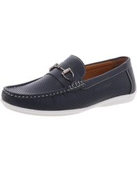Aston Marc - Walk Buckle Synthetic Loafers - Lyst