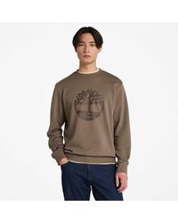 Timberland - Northwood Brushed Back Crewneck Sweatshirt - Lyst