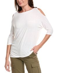 Michael Stars - Cold Shoulder Tank Top - Lyst