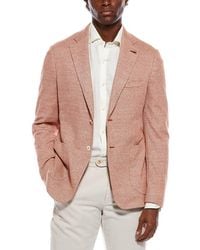 Isaia - Linen-Blend Jacket - Lyst