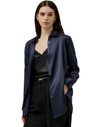 LILYSILK - Oversize Style Silk Blouse For - Lyst