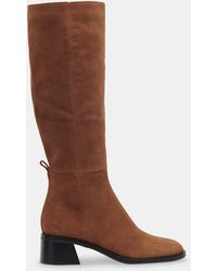 Dolce Vita - Lizah Boots Brown Suede - Lyst