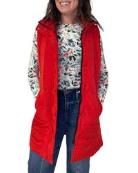 Michelle Mae - Harlow Long Vest - Lyst