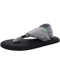 Sanuk - Yoga Sling 2 Knit Thong Slingback Sandals - Lyst
