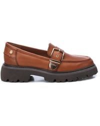 Xti - Carmela Leather Collection Penny Loafers By - Lyst