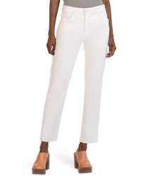 Kut From The Kloth - Rachael Hi Rise Raw Hem Mom Jeans - Lyst