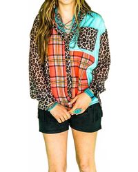 2FlyCo - Happy Days Button Up Top - Lyst
