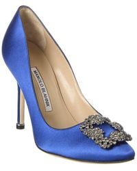 Manolo Blahnik Hangisi Shoes for Women - Up to 38% off | Lyst