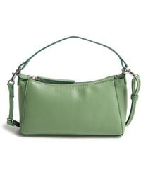 Vera Bradley - Outlet Faux Leather Mini Slouchy Crossbody - Lyst