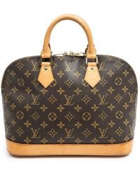 Louis Vuitton Hobo Dauphine PM 2way Shoulder Bag Monogram M45194 Brown  Beige
