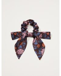 Lucky Brand - Vintage Floral Bow Scrunchie - Lyst