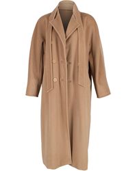 Max Mara - Madame Belted Double-Breasted Coat - Lyst