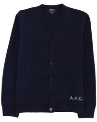 A.P.C. - Kenny Cardigan - Lyst