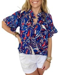 J joy - Caeso Eyelet Top - Lyst