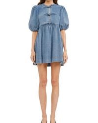 SOFIA The Label - Arlo Denim Dress - Lyst