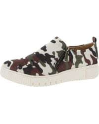 SOUL Naturalizer - Turner Faux Leather Camouflage Slip-on Sneakers - Lyst