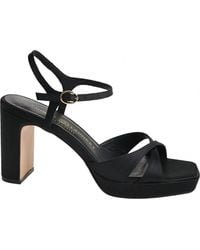 Chinese Laundry - Gracie Satin Platform Heels - Lyst
