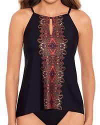 Miraclesuit - Kashmir Peephole Tankini Top - Lyst