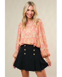 TRUEDAMES - Get The Look Woven Top - Lyst