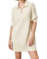 Lilla P - Split Neck Collared Dress - Lyst