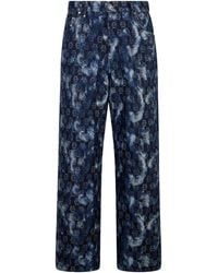 Philipp Plein - Beach Boy Fit Jeans Jacquard Monogram - Lyst