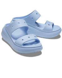Crocs™ - Classic Crush 207670-4ns Calcite Comfort Slide Sandals Cro272 - Lyst