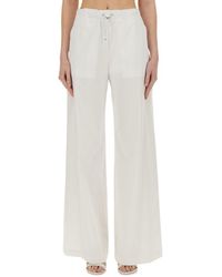 Moschino - Wide Leg Pants - Lyst