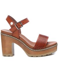 Xti - Casual Heeled Platform Sandals By - Lyst